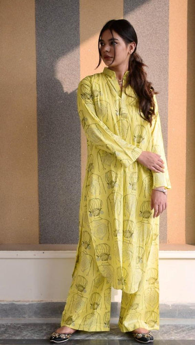 MELODID MUSE PRINTED 2PCS STITCHED