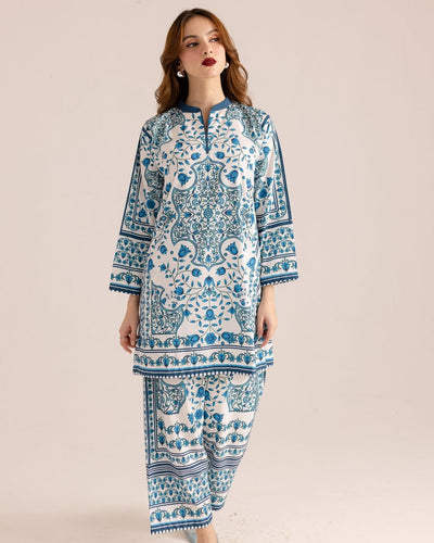 PLAZO DIGITAL PRINTED 2Pc