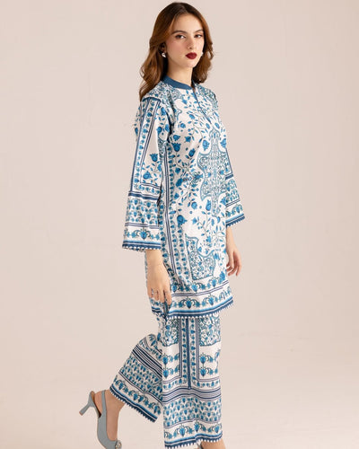 PLAZO DIGITAL PRINTED 2Pc