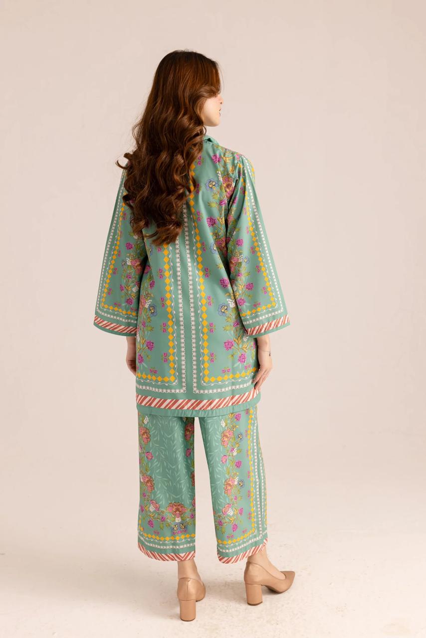 Silk Plazo 2pc