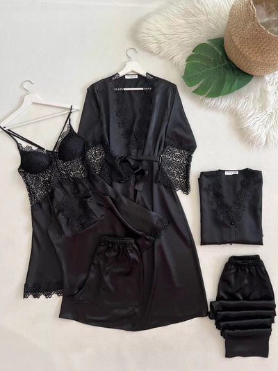 6Pc Nightdress Set for Women - Dreamy Comfort!